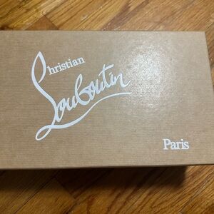 Louboutin . Flat women loafers